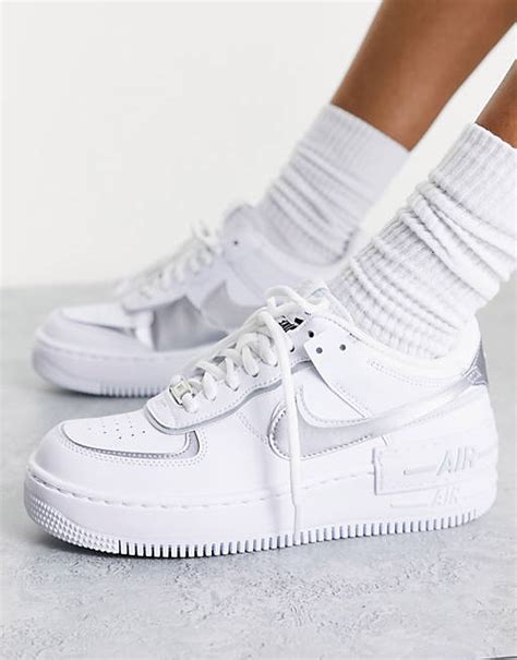 nike air force 1 silber weiss|Nike Air Force 1 07.